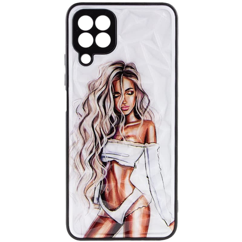 

TPU+PC чехол Prisma Ladies для Samsung Galaxy A22 4G White (194655)