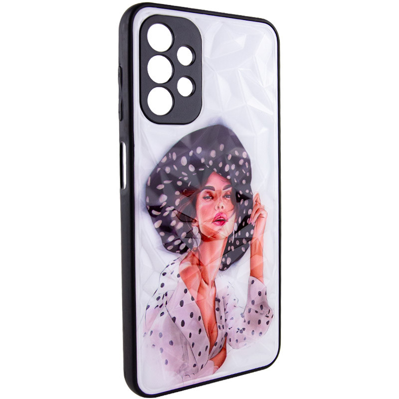 

TPU+PC чехол Prisma Ladies для Samsung Galaxy A23 4G Girl in a hat (245633)