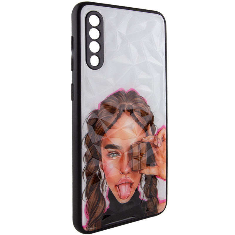 

TPU+PC чохол Prisma Ladies для Samsung Galaxy A30s (Chocolate)