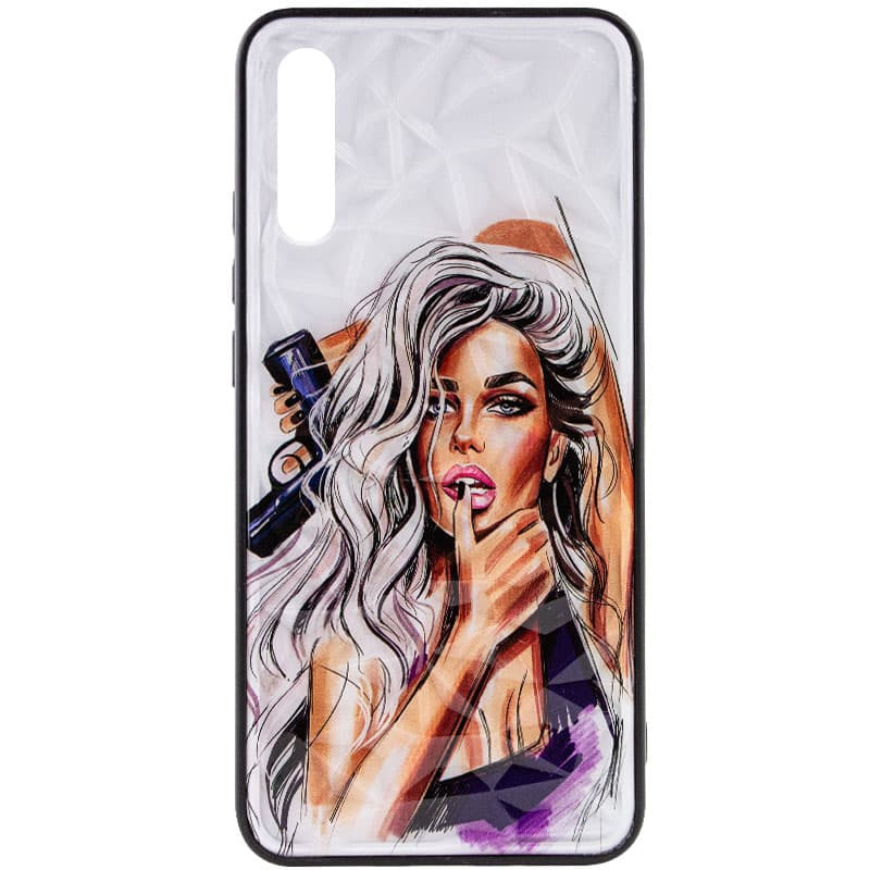 

TPU+PC чохол Prisma Ladies для Samsung Galaxy A50 (A505F) (Purple)