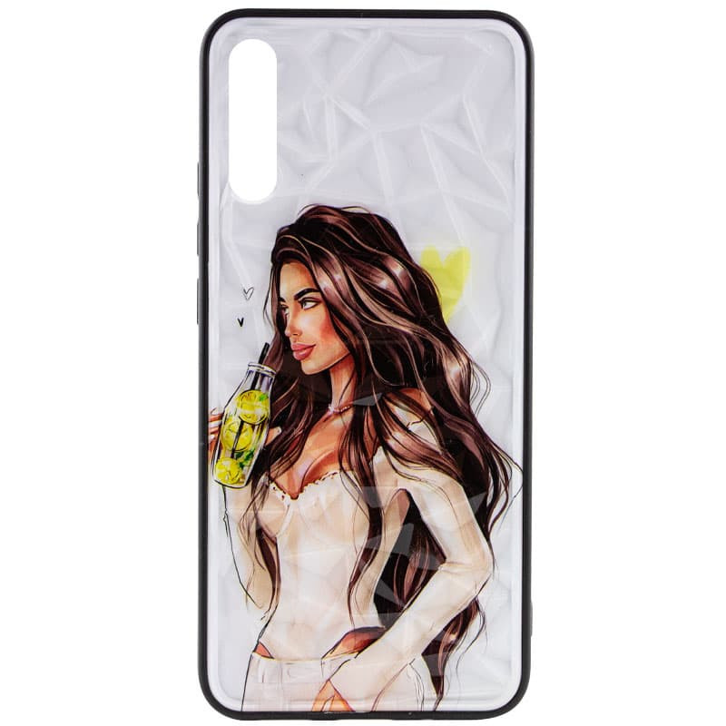 

TPU+PC чохол Prisma Ladies для Samsung Galaxy A50 (A505F) (Yellow)