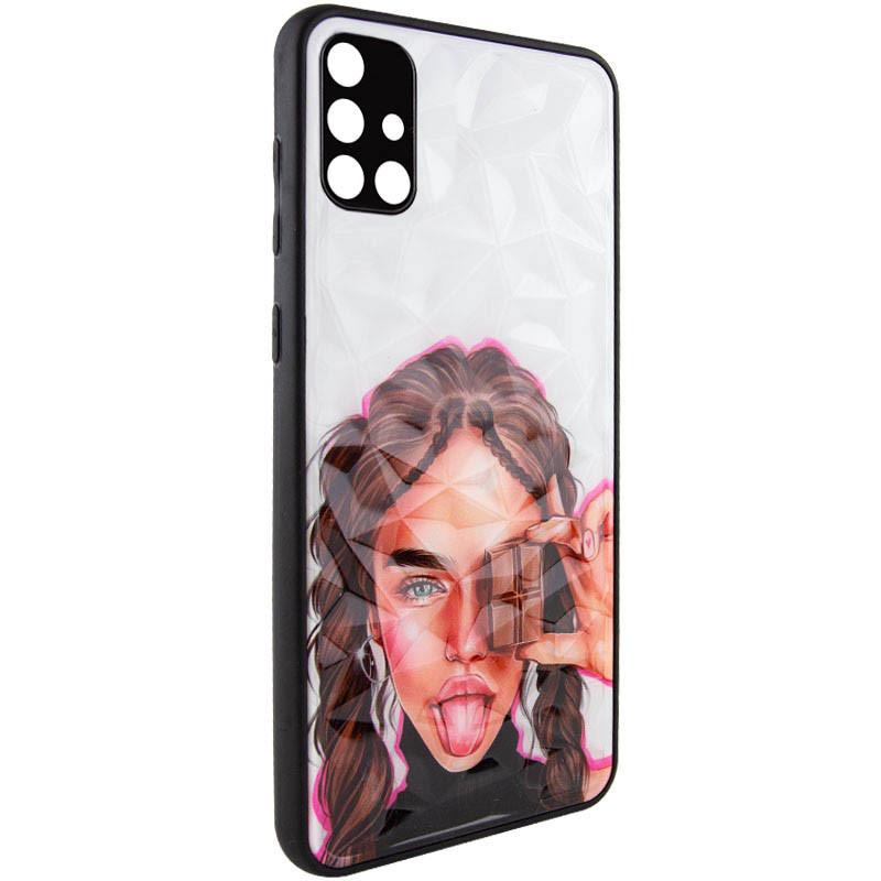 

TPU+PC чехол Prisma Ladies для Samsung Galaxy A51 Chocolate (245649)