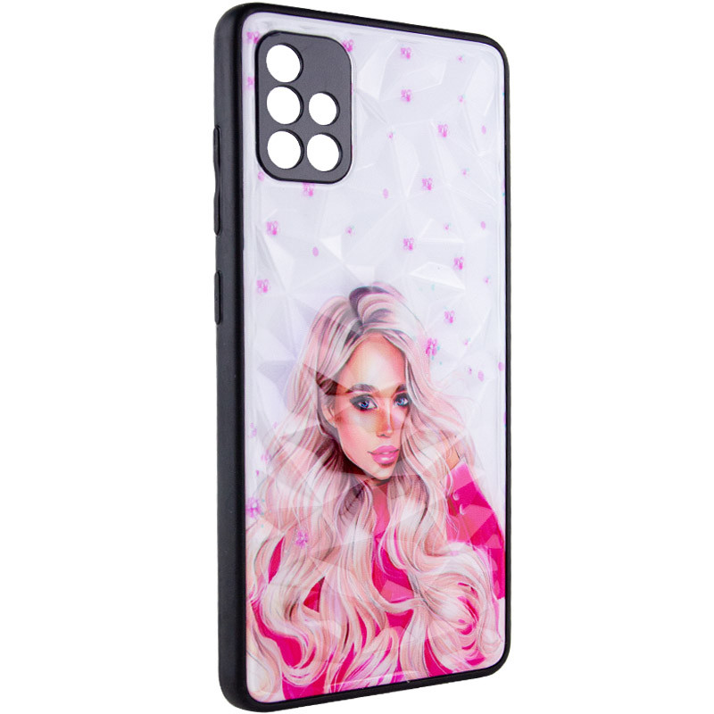 

TPU+PC чехол Prisma Ladies для Samsung Galaxy A51 Pink (194661)