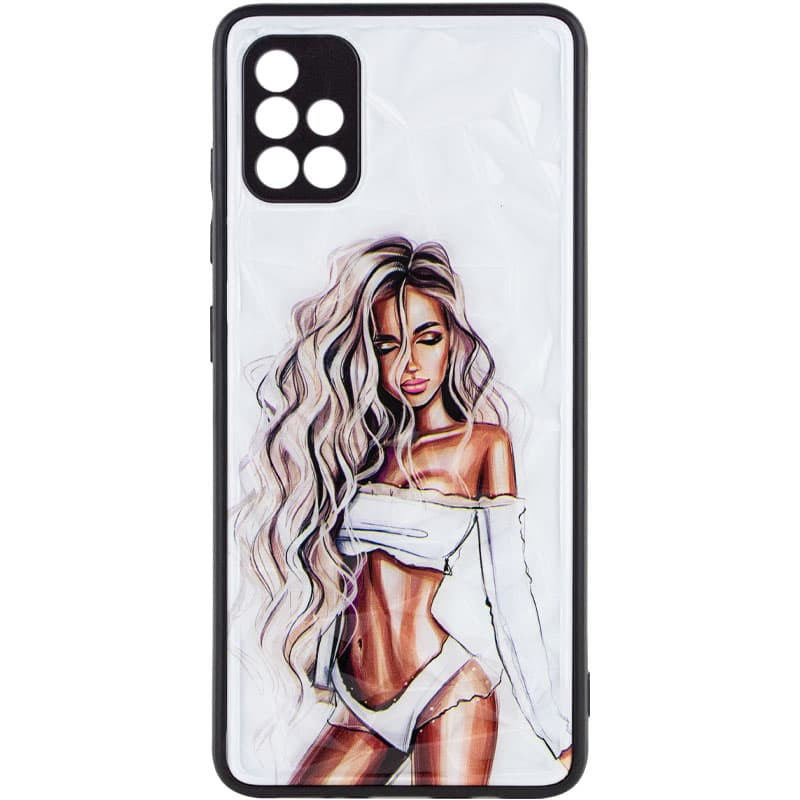 

TPU+PC чохол Prisma Ladies для Samsung Galaxy A51 (White)