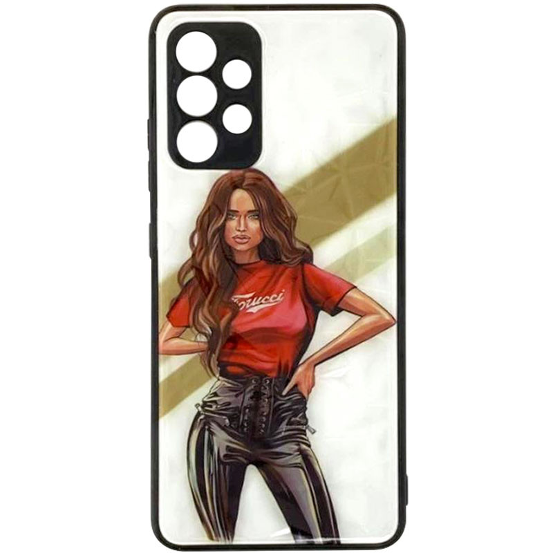 

TPU+PC чохол Prisma Ladies для Samsung Galaxy A52 (Girl Red)