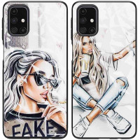 TPU+PC чехол Prisma Ladies для Samsung Galaxy M51
