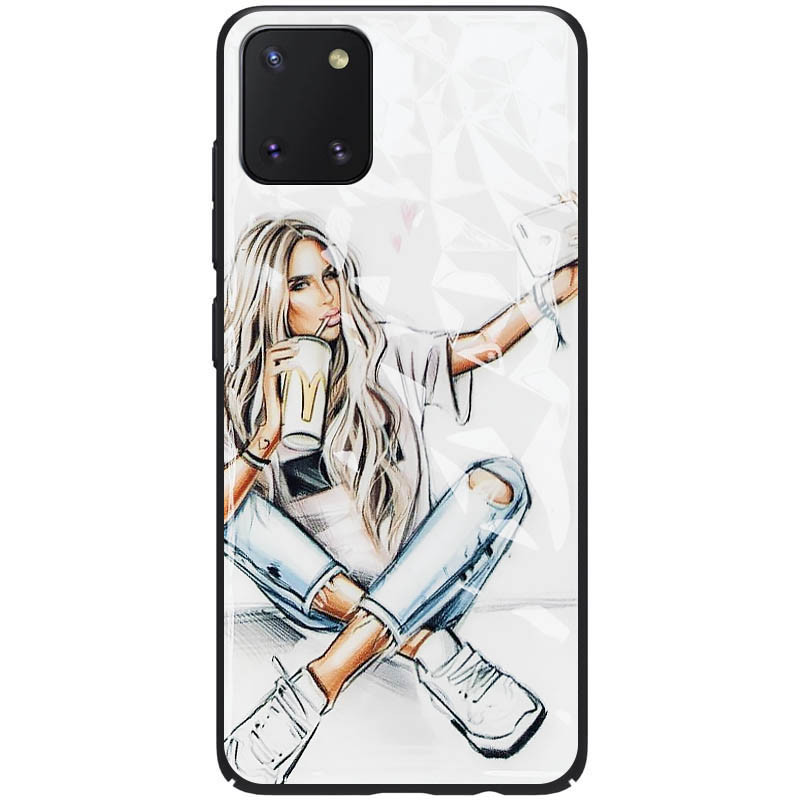 

TPU+PC чехол Prisma Ladies для Samsung Galaxy Note 10 Lite (A81) Selfie (147277)