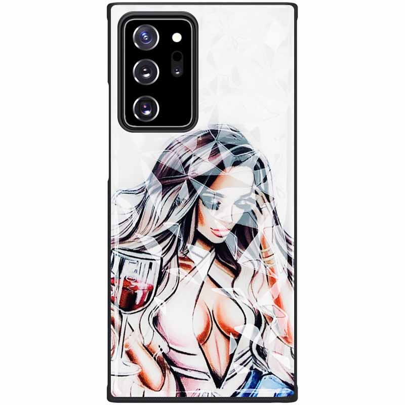 

TPU+PC чехол Prisma Ladies для Samsung Galaxy Note 20 Ultra Sexy (150154)