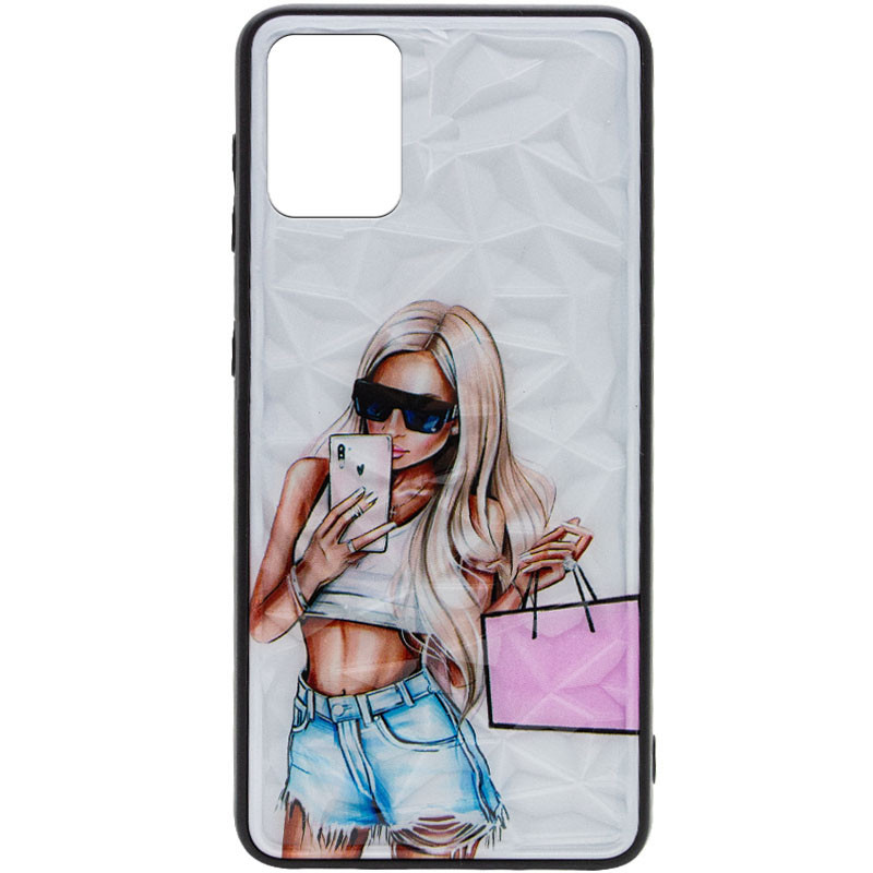

TPU+PC чехол Prisma Ladies для Samsung Galaxy S10 Lite Handbag (226328)