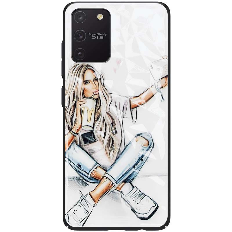 

TPU+PC чехол Prisma Ladies для Samsung Galaxy S10 Lite Selfie (160834)