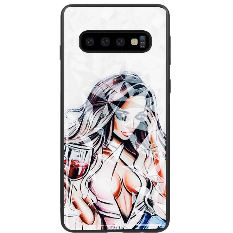 

TPU+PC чехол Prisma Ladies для Samsung Galaxy S10 Sexy (160832)