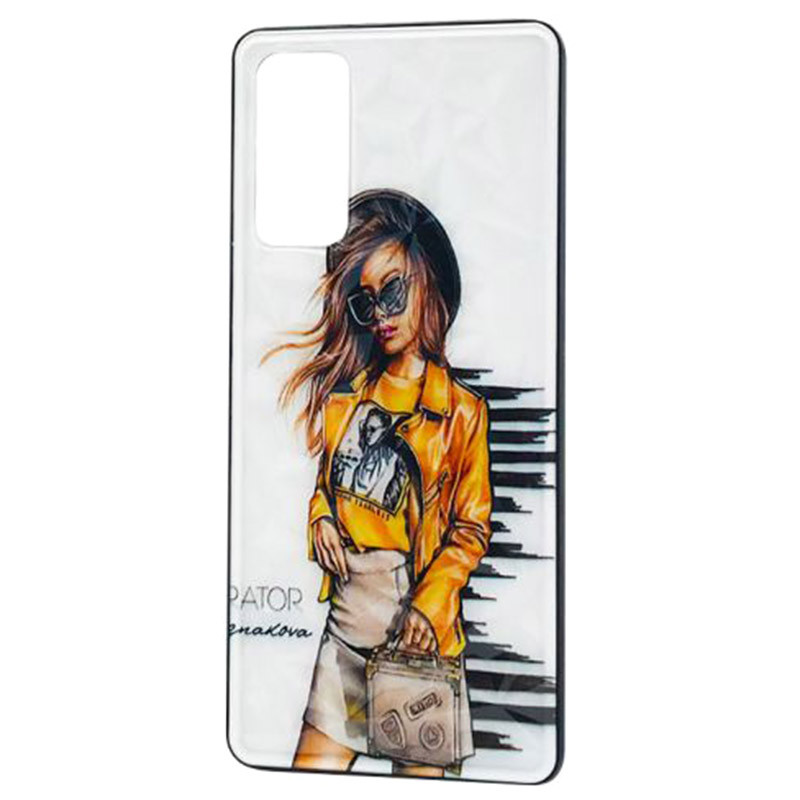 

TPU+PC чохол Prisma Ladies для Samsung Galaxy S20 (Girl Yellow)