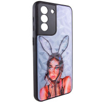 TPU+PC чехол Prisma Ladies для Samsung Galaxy S21 FE