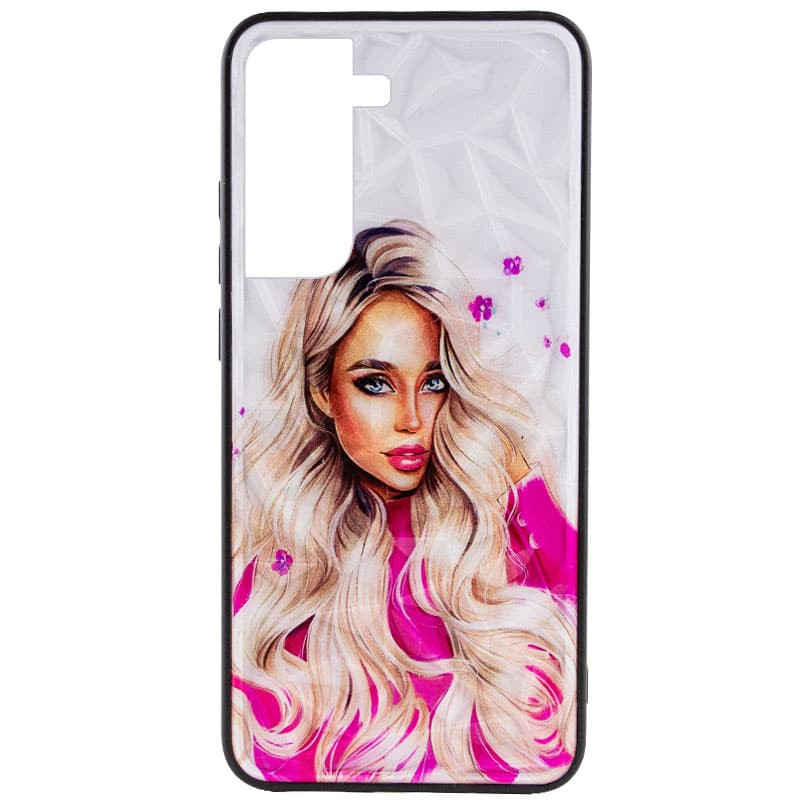 

TPU+PC чехол Prisma Ladies для Samsung Galaxy S21 Pink (201696)