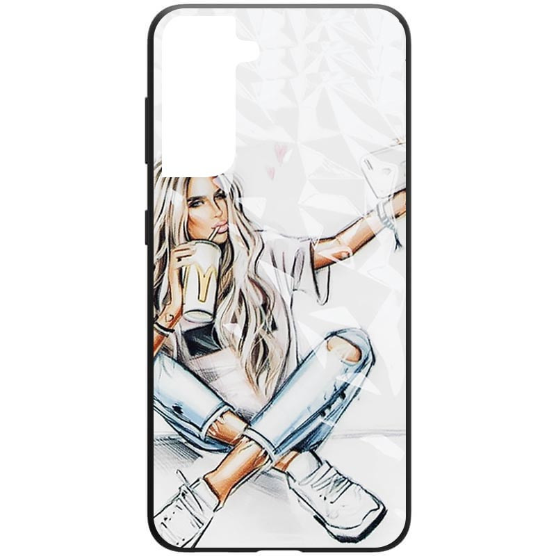 

TPU+PC чехол Prisma Ladies для Samsung Galaxy S21 Selfie (166391)