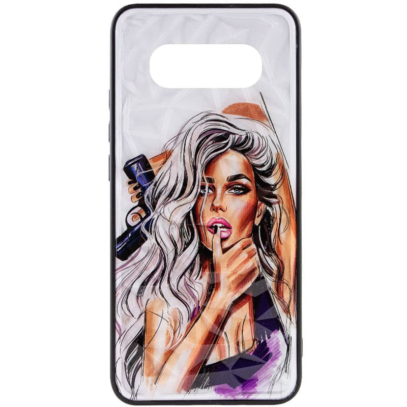 

TPU+PC чехол Prisma Ladies для Samsung J710F Galaxy J7 (2016) Purple (202896)