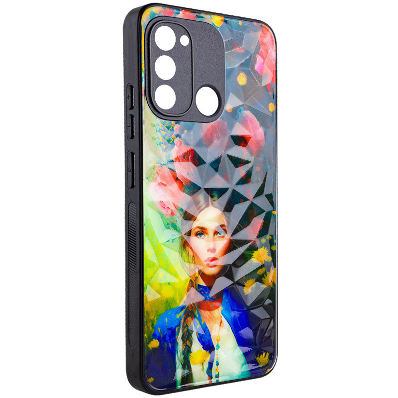 

TPU+PC чехол Prisma Ladies для TECNO Spark 8C Peonies (255438)