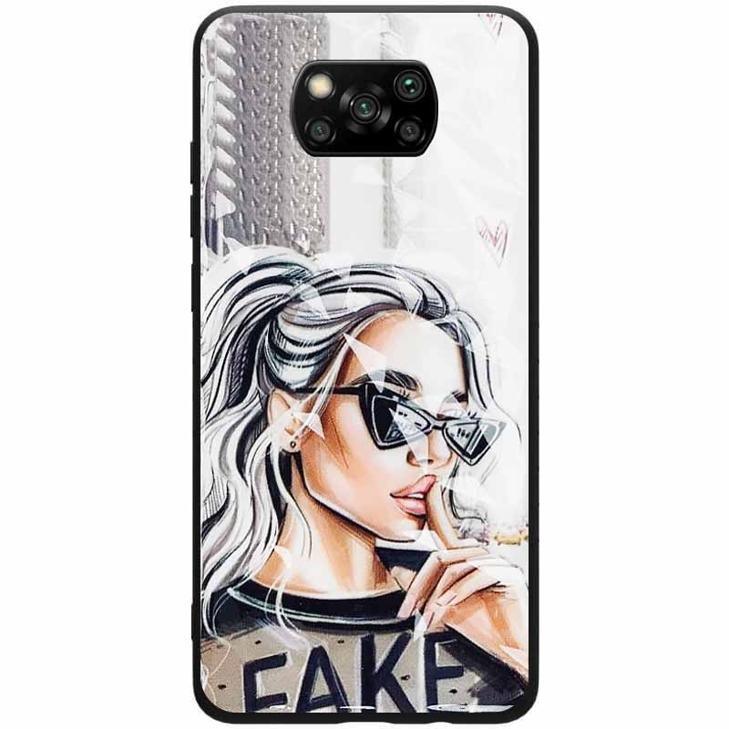 

TPU+PC чохол Prisma Ladies для Xiaomi Poco X3 Pro (Fake)