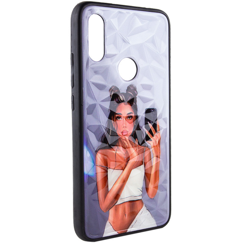 

TPU+PC чехол Prisma Ladies для Xiaomi Redmi 7 Black in White (245690)