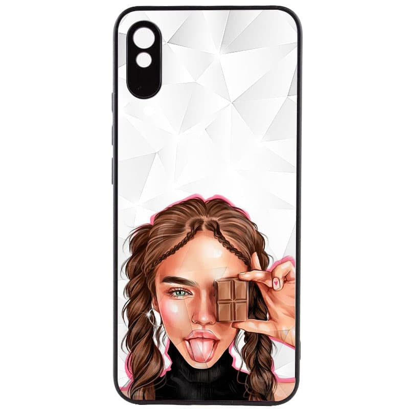 

TPU+PC чехол Prisma Ladies для Xiaomi Redmi 9A Chocolate (239738)