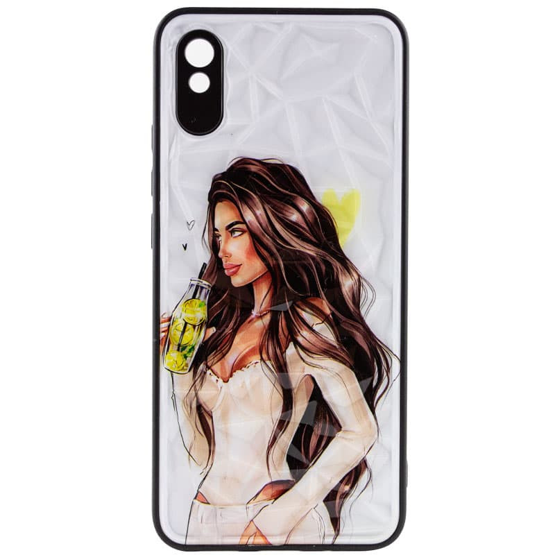 

TPU+PC чехол Prisma Ladies для Xiaomi Redmi 9A Yellow (194677)