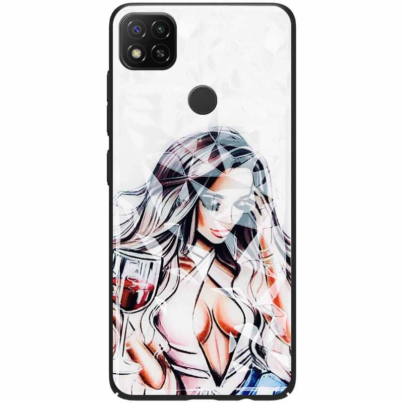 

TPU+PC чехол Prisma Ladies для Xiaomi Redmi 9C Sexy (150119)
