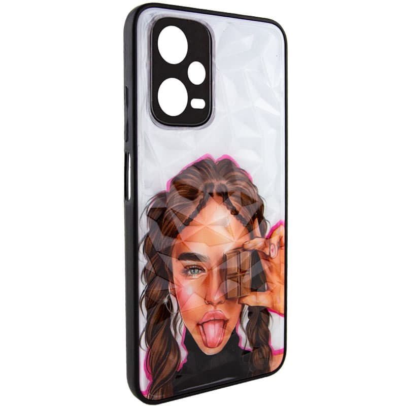 

TPU+PC чехол Prisma Ladies для Xiaomi Redmi Note 12 4G Chocolate (247671)