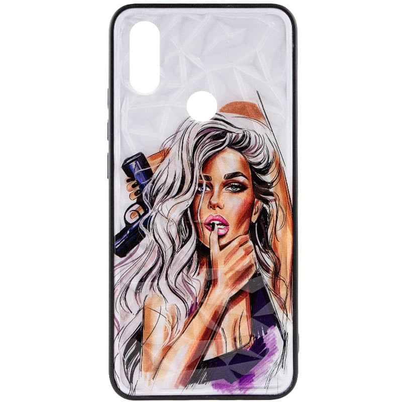 

TPU+PC чехол Prisma Ladies для Xiaomi Redmi Note 7 Pro Purple (194818)