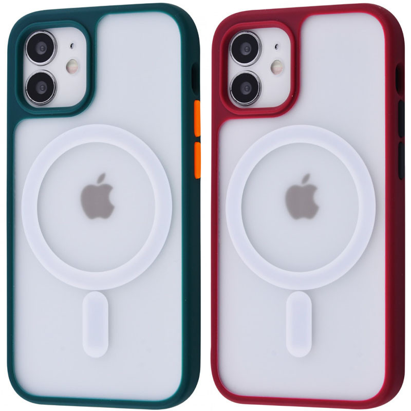

TPU+PC чохол Shadow Matte with Magnetic Safe для Apple iPhone 12 mini