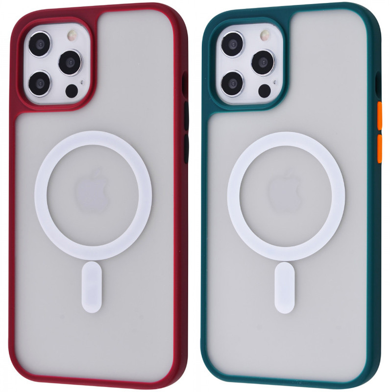

TPU+PC чохол Shadow Matte with Magnetic Safe для Apple iPhone 12 Pro (6.1'')