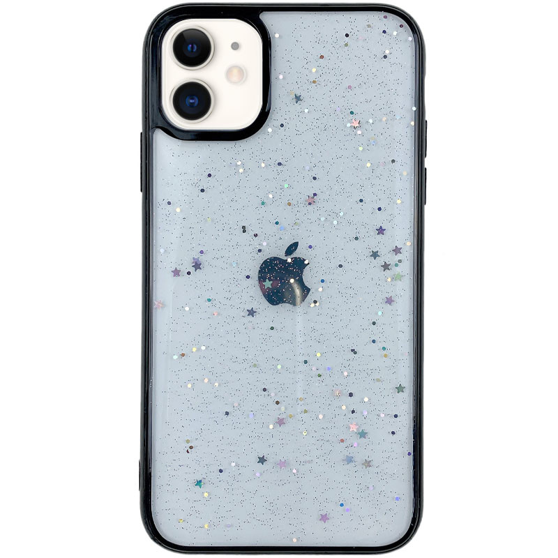

TPU+PC чехол Shiny Stars для Apple iPhone 11 (6.1") Черный (156803)