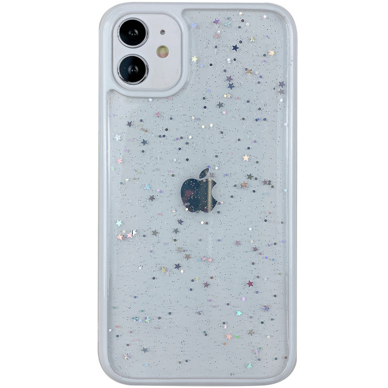 

TPU+PC чохол Shiny Stars для Apple iPhone 12 mini (Білий)