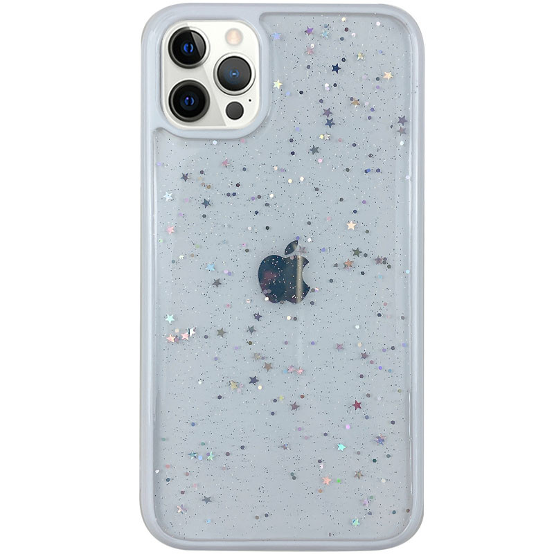 

TPU+PC чехол Shiny Stars для Apple iPhone 12 Pro Max (6.7") Белый (156819)