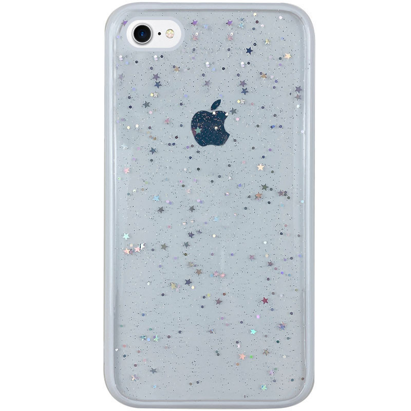 

TPU+PC чехол Shiny Stars для Apple iPhone 7 / 8 / SE (2020) (4.7") Белый (156826)