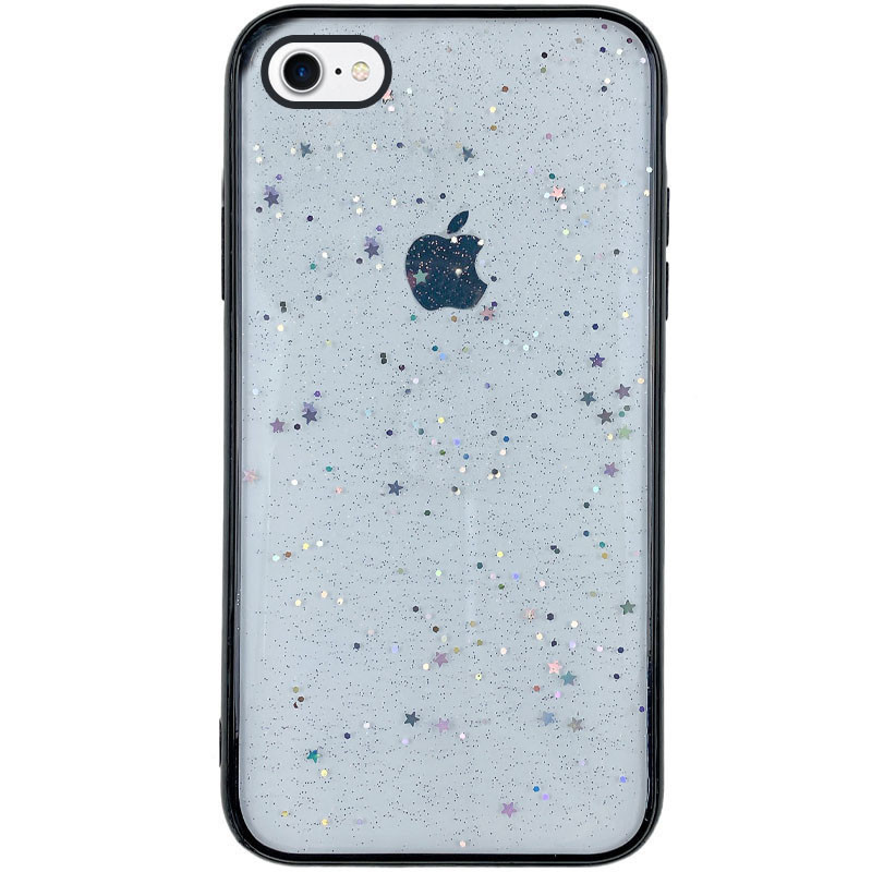 

TPU+PC чехол Shiny Stars для Apple iPhone 7 / 8 / SE (2020) (4.7") Черный (156831)