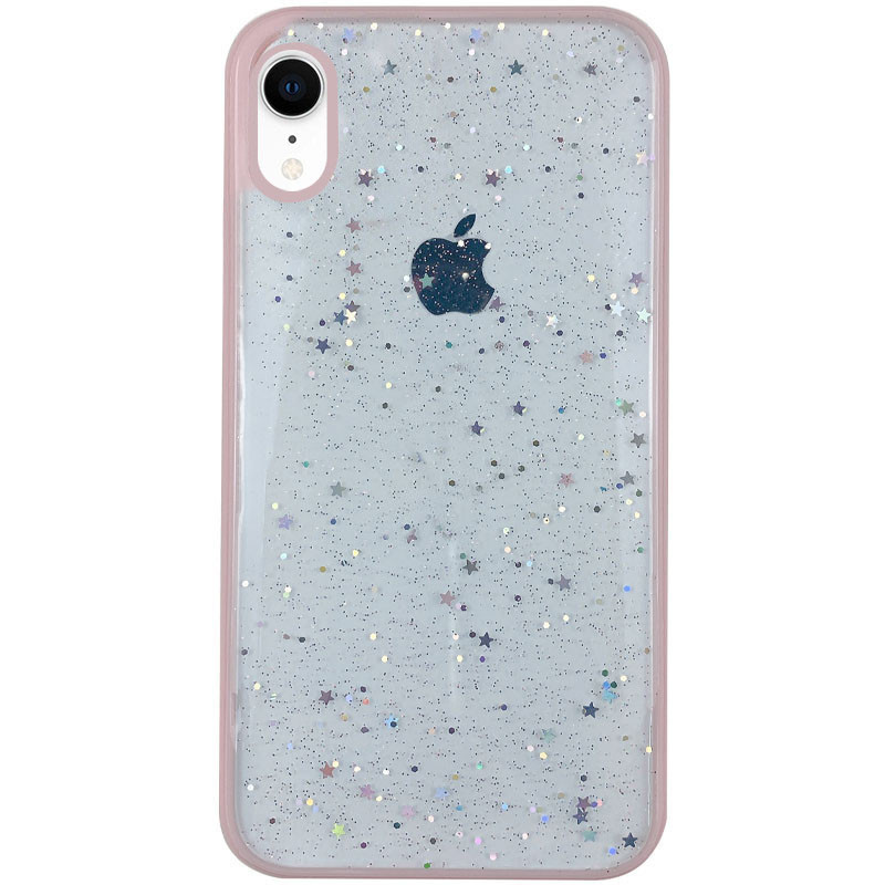 

TPU+PC чехол Shiny Stars для Apple iPhone XR (6.1") Розовый (156850)