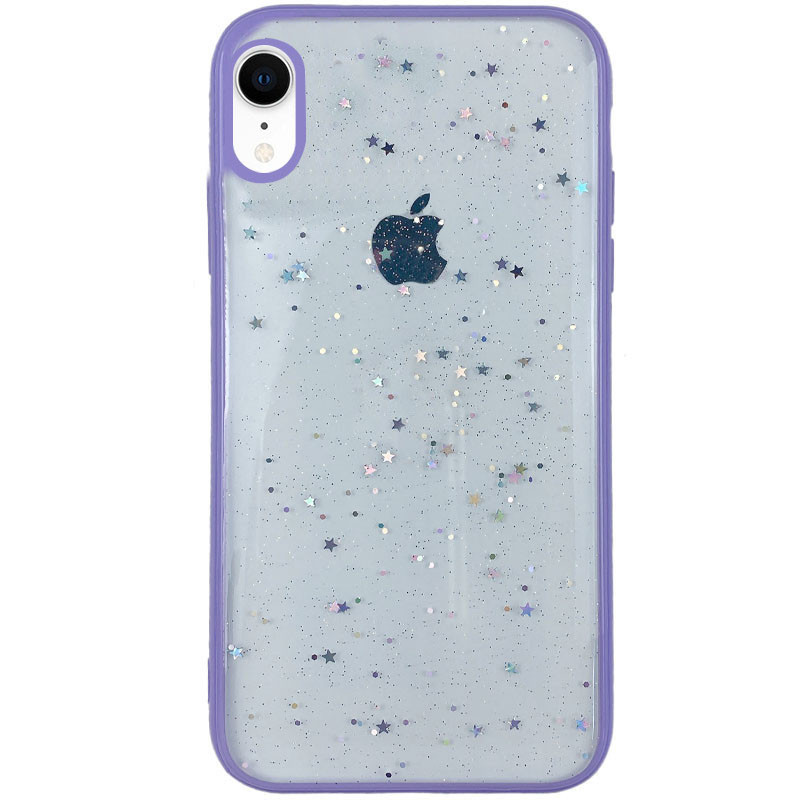 

TPU+PC чехол Shiny Stars для Apple iPhone XR (6.1") Сиреневый (156851)