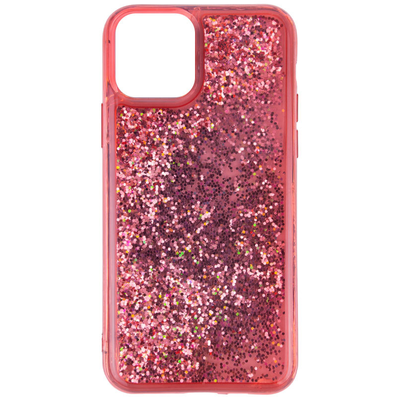 

TPU+PC чохол Sparkle (glitter) для Apple iPhone 12 mini (Червоний)