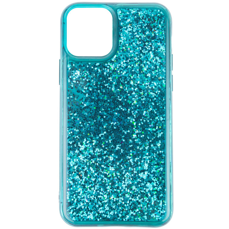 

TPU+PC чохол Sparkle (glitter) для Apple iPhone 12 mini (Зелений)