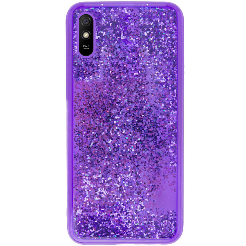 

TPU+PC чехол Sparkle (glitter) для Xiaomi Redmi 9A Фиолетовый (149238)