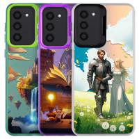 TPU+PC чехол TakiTaki Fantasy magic glow для Samsung Galaxy S22+