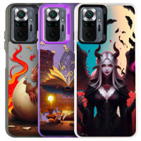 TPU+PC чехол TakiTaki Fantasy magic glow для Xiaomi Redmi Note 10s