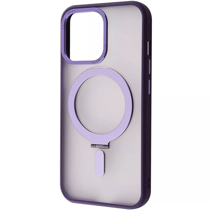 

TPU+PC чехол WAVE Attraction case with Magnetic Safe для Apple iPhone 14 (6.1") Purple (264877)