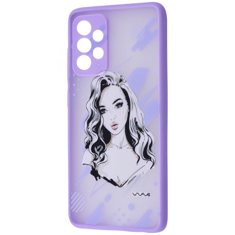 

TPU+PC чехол WAVE Cartoon для Samsung Galaxy A52 4G / A52 5G Kiss me (181523)