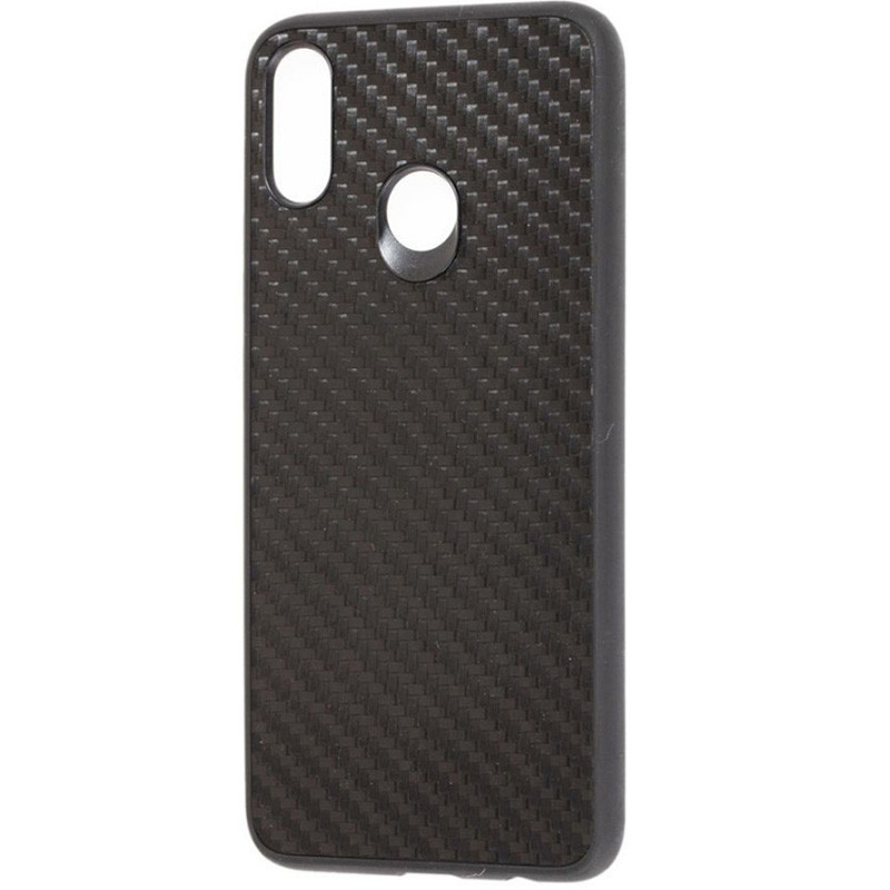

TPU+PC чехол Carbon для Samsung Galaxy M20 Черный (101733)