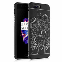 

TPU+PC чехол Черный дракон для OnePlus 5T