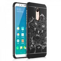 

TPU+PC чехол Черный дракон для Xiaomi Redmi 5