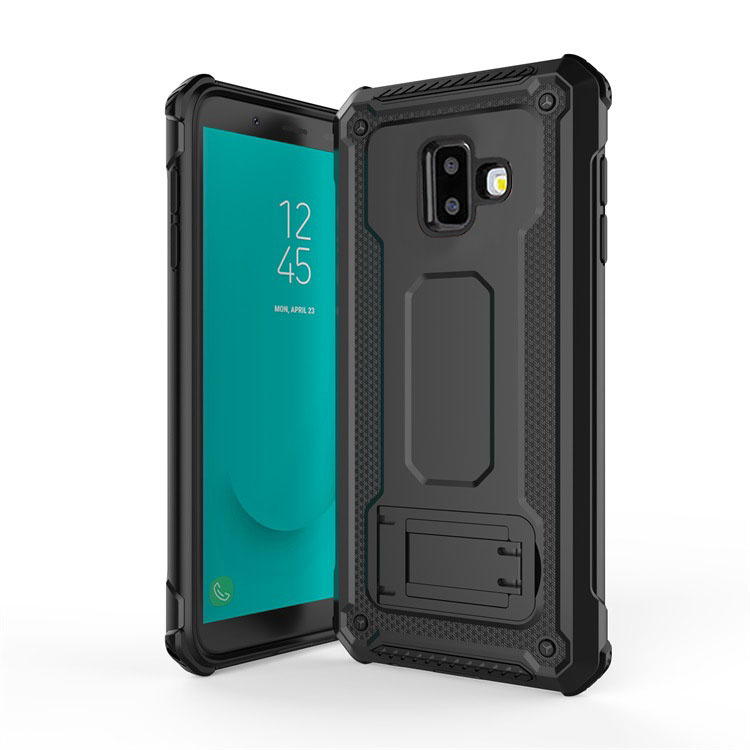 

TPU+PC чехол Deen Armor с креплением под магнитный держатель для Samsung Galaxy J6+ (2018) (J610F) Черный (94951)