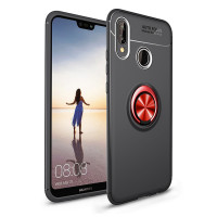 

TPU чехол Deen ColorRing под магнитный держатель для Huawei Honor 10 Lite
