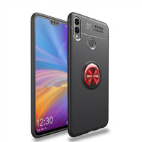 

TPU чехол Deen ColorRing под магнитный держатель для Huawei Honor 8X